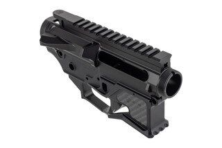 Fortis Manufacturing License Gen II Billet AR15 receiver set features carbon fiber inserts